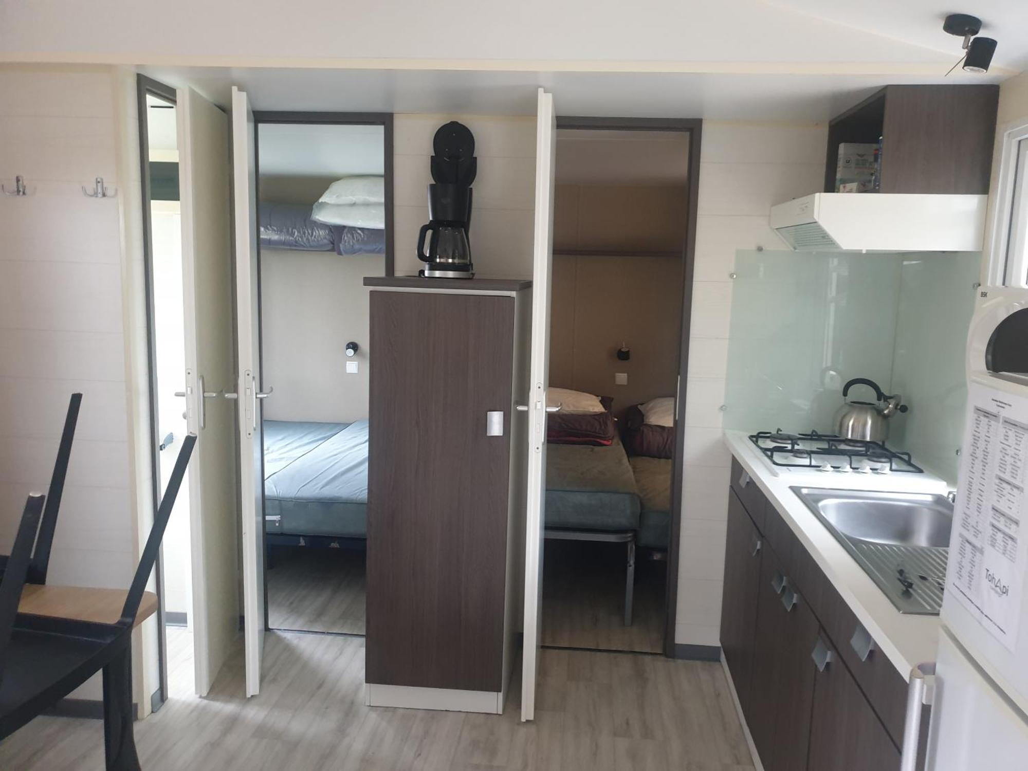 Mobilhome Proche Puy Dufou La Boissiere-de-Montaigu Buitenkant foto